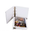 Vinyl A4 Binder w/ 3/4 Capacity (11 3/4"x8 1/4")